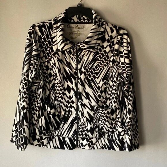 Onque Casuals Jackets & Blazers - Onque Casuals Zip Up Fleece XL